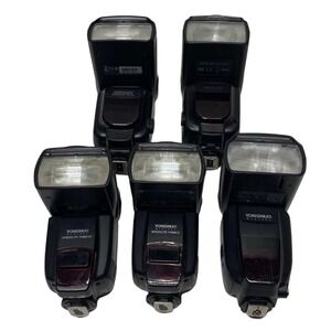 Lot‎ of 5 Youngnuo Assorted Digital Camera Flashes Photography Pictures Photo